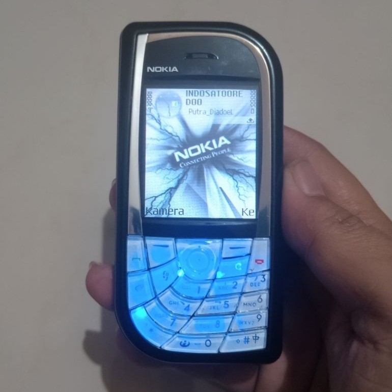 Nokia 7610 Ketupat Hitam Black Mamba Super Spesial Limited Edition Rare Reguler Old Retro Normal Jay