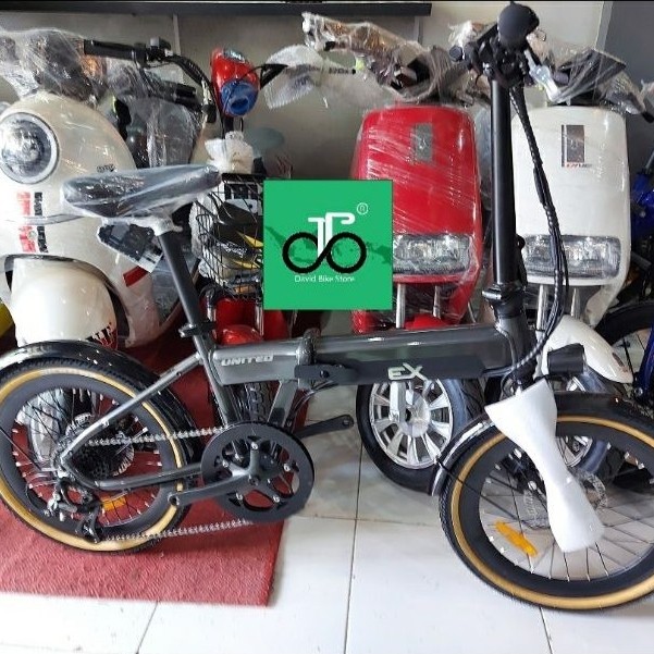 Sepeda Lipat 20" EBike United EX NEW