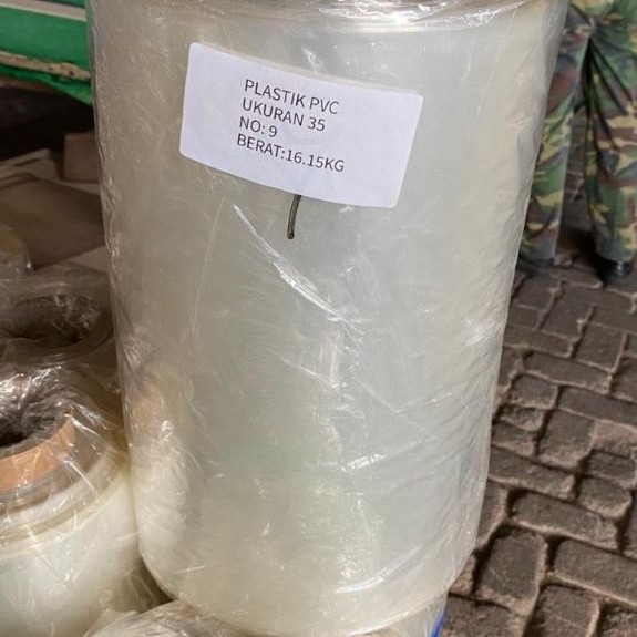 Plastik PVC Shrink / Plastik Segel / Plastik Kemasan / PVC Shrink 500gram