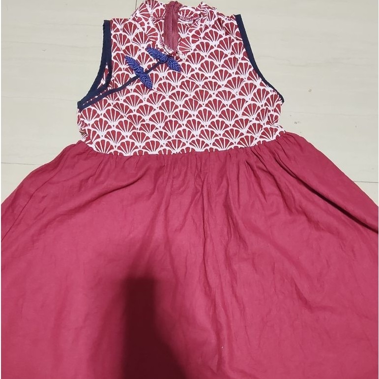 Preloved cheongsam anak perempuan