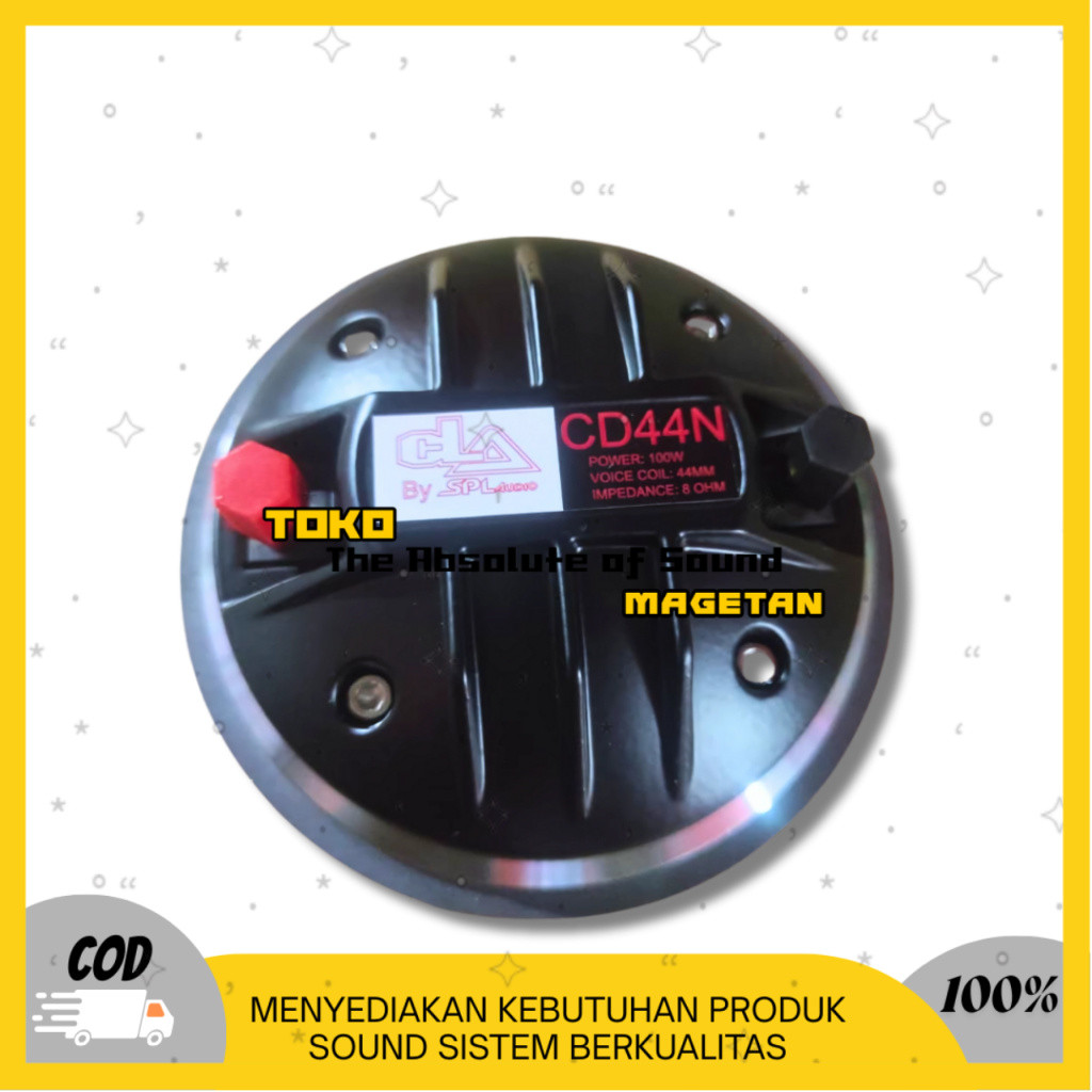 Driver Tweeter CLA By SPL Audio CD 44