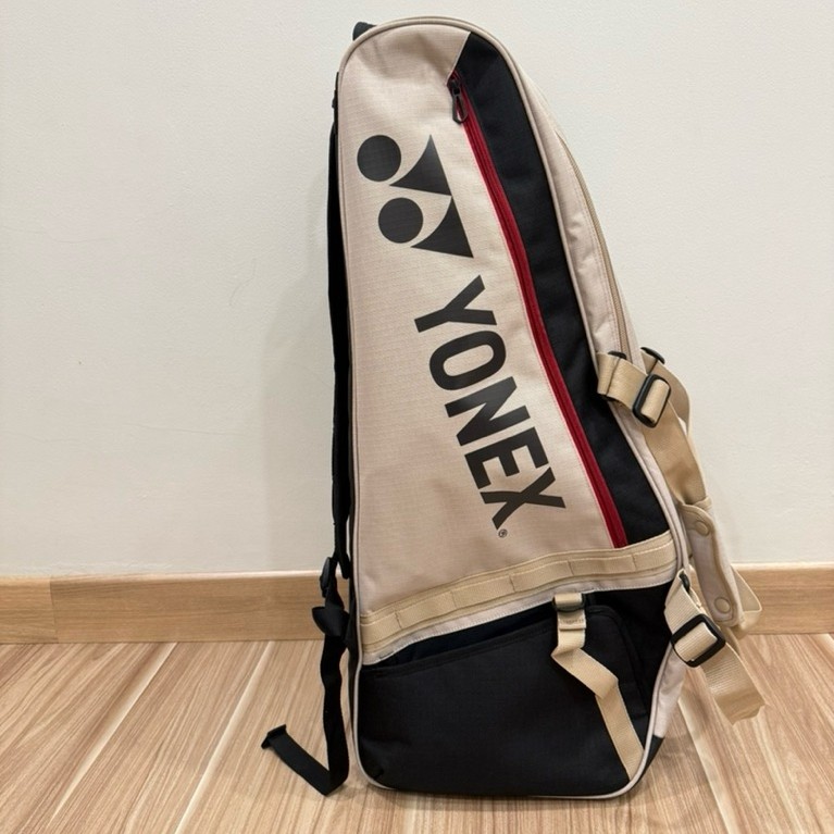 Tas ransel backpack yonex gearlogic tennis tempat raket tenis badminton bulu tangkis asli original b