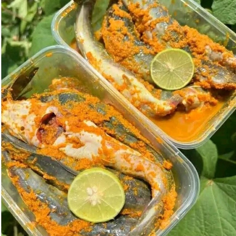 Ikan Lele Bumbu Kuning 500 gram - Siap Goreng, Praktis, Bumbu Halal