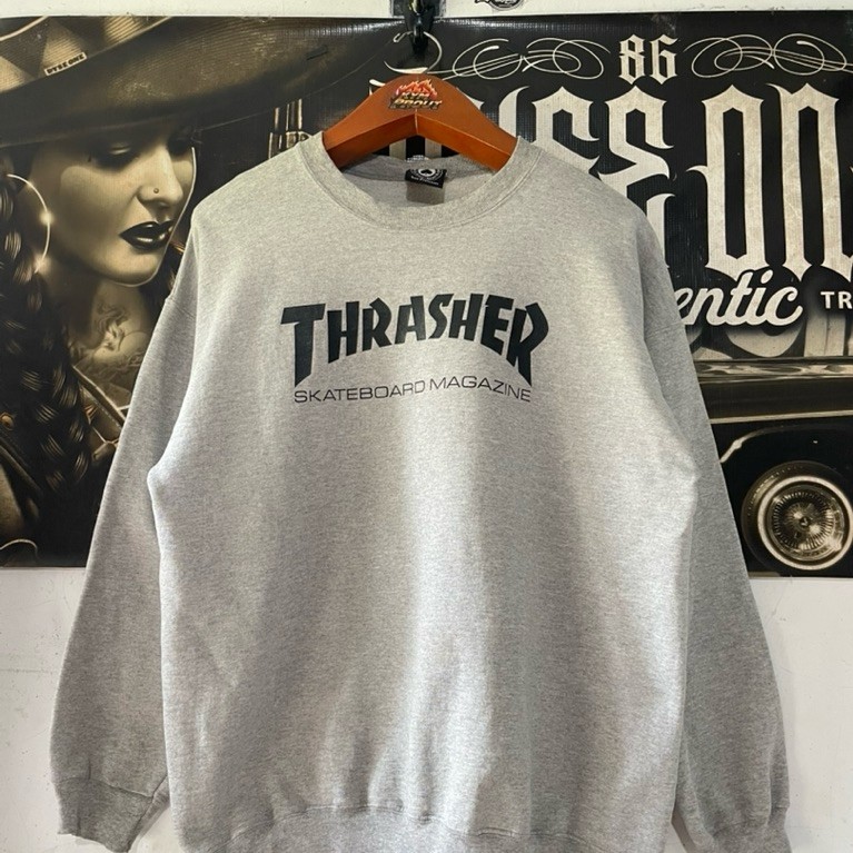 crewneck thrasher second