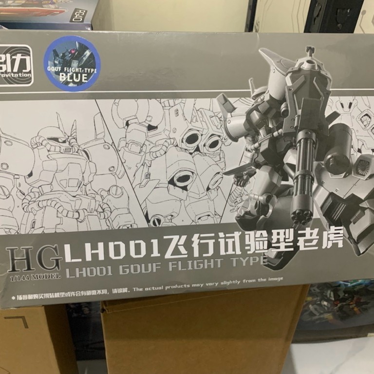 HG 1/144 Gouf Flight Type Blue Commander Yin li - NEW MIB