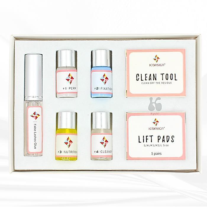 TERLARIS ICONSIGN LASH LIFT EYELASH PERMING KIT/LASH LIFT KIT
