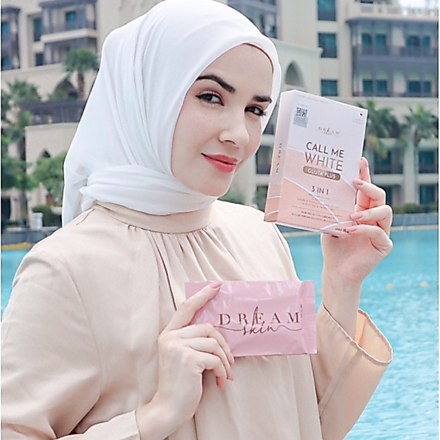 [NEW 2024] CALL ME WHITE GLUTA PLUS 3 IN 1 GLUTA COLLAGEN DREAM SKIN. THAILAND