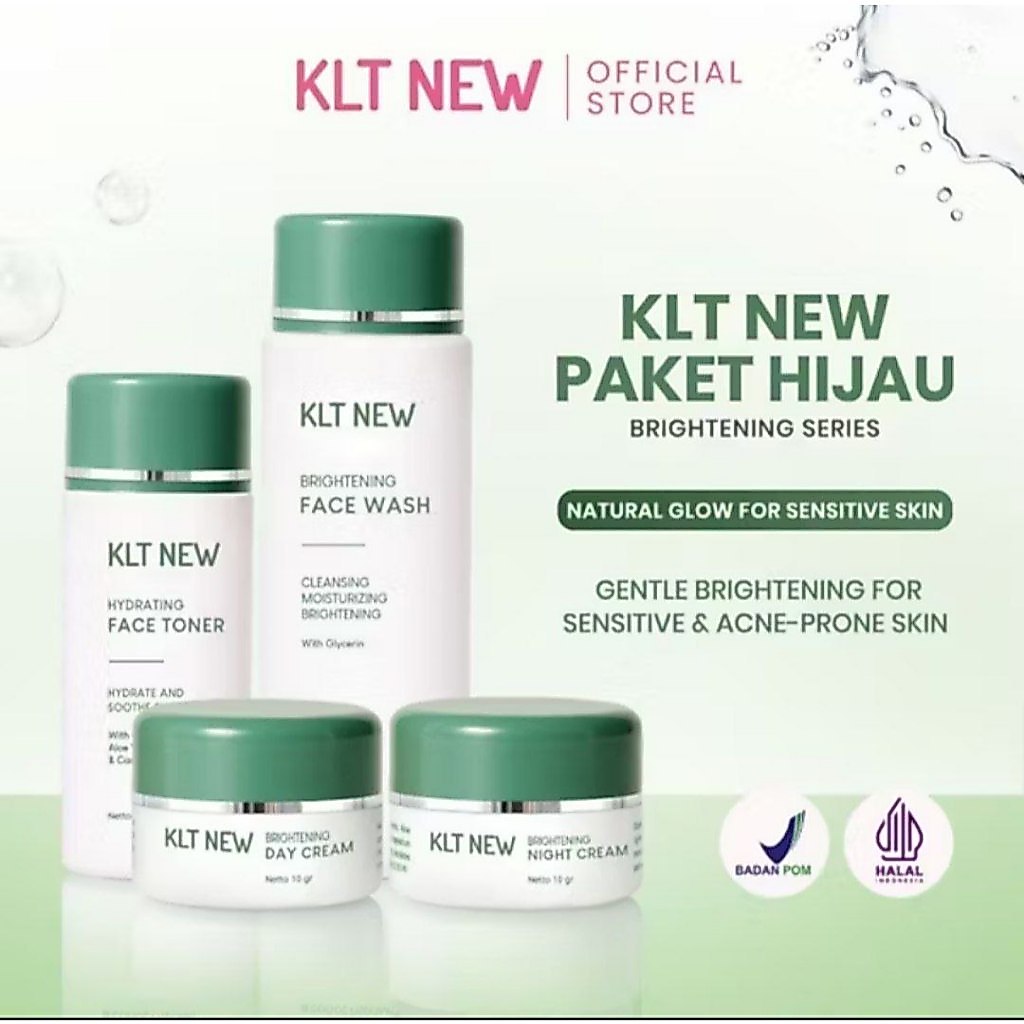 (KEMASAN BARU BPOM) Cream KLT Hijau / KLT Hijau Original / Cream KLT Ijo / Cream Kalimantan Hijau