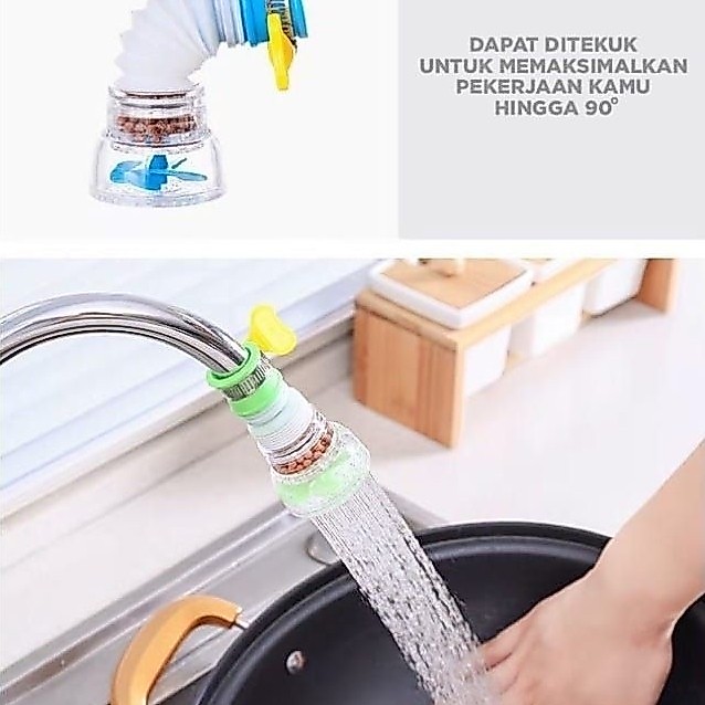 Kran baling kipas filter kran air sambungan keran kran baling kipas sambungan kran air fleksibel