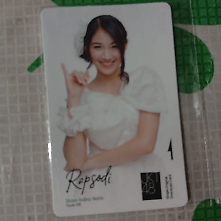 Music Card Shani Rapsodi JKT48
