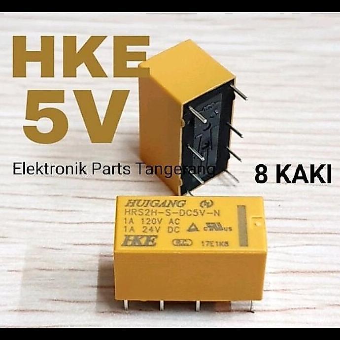 Relay 5 Volt 8 Pin Relay Hke 8Pin Relay 8Kaki Relay 5V 8 Kaki Relay 5Volt 8Pin Diskon