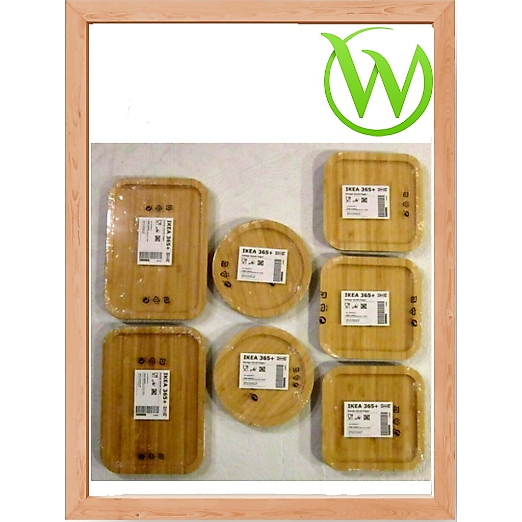 Promo Sale Penutup Kotak Makan Wadah 365+ Lid Bamboo, Segi Empat/Bambu