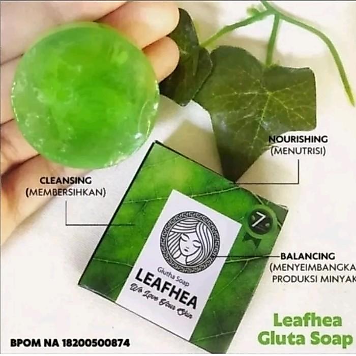 TERLARIS Sabun Muka Leafhea Isi 16 Pcs untuk Mencerahkan Wajah dan Mengencangkan Payudara - Gatal,