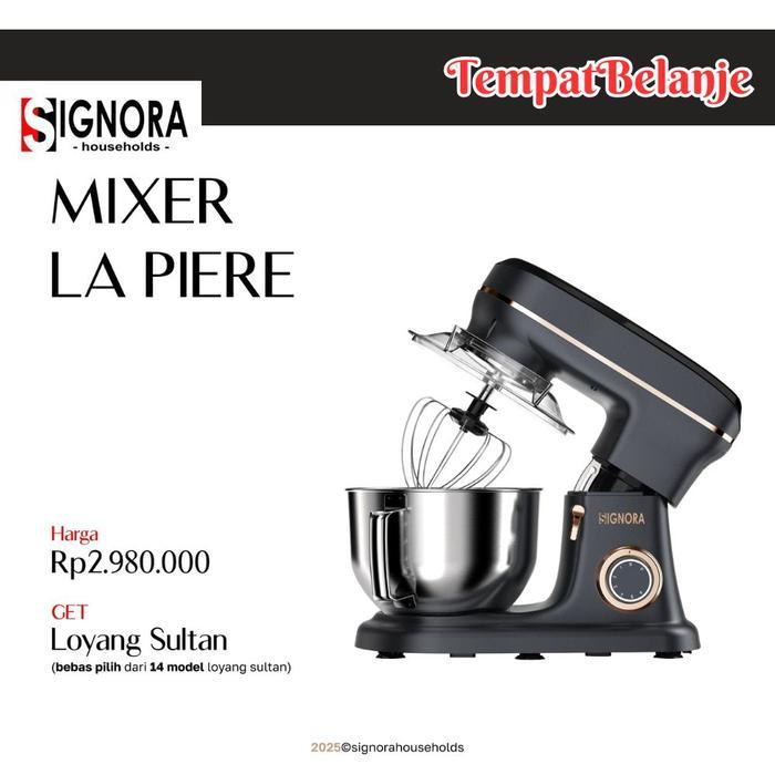 READY STOK  Signora Mixer La Piere / standing mixer + FREE BONUS