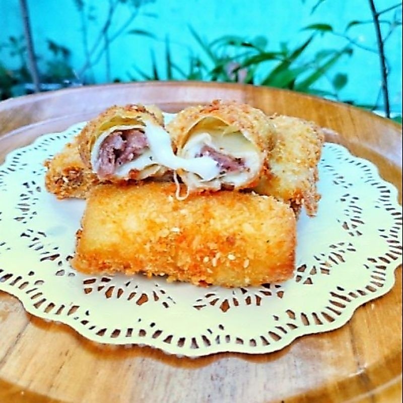 RISOL MAYO SMOKED BEEF RISOLES MAYONAISE MOZARELLA [FROZEN]