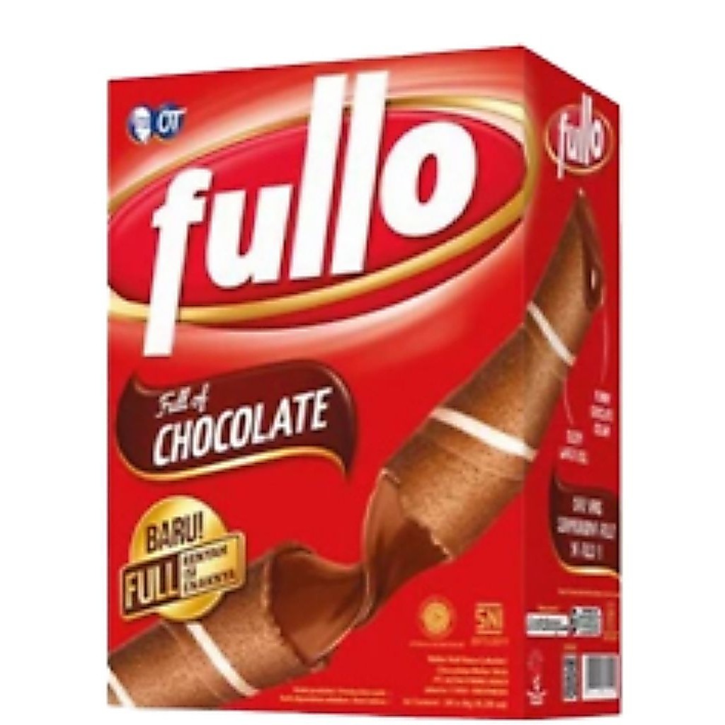 SNACK - Fullo Wafer Roll Vanilla dan Coklat