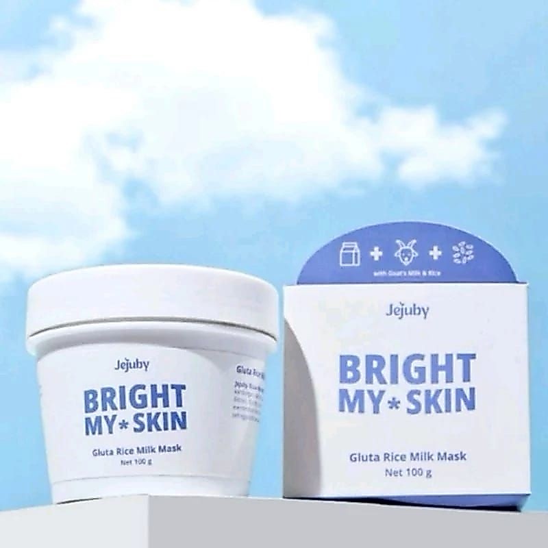 Jejuby gluta rice milk mask