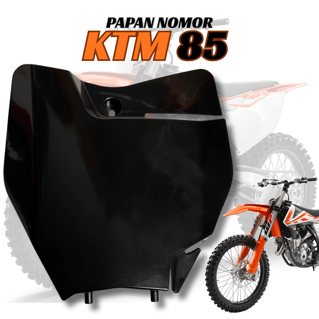 DD - Papan Nomor KTM 85 KTM 250 Papan Plat Nomor KTM 85 KTM 250