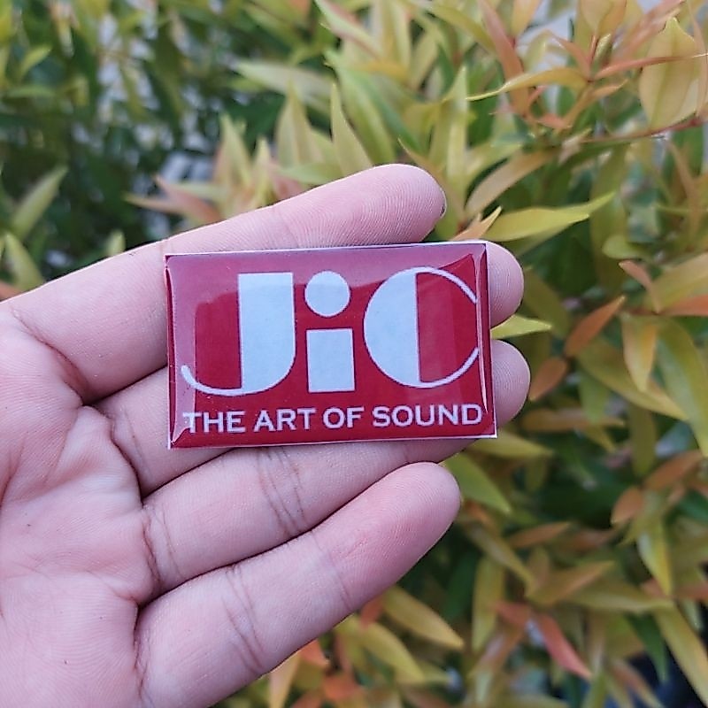 label JIC the art of sound | emblem JIC the art of sound | logo JIC the art of sound
