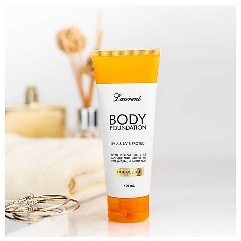 LAURENT BODY FOUNDATION NATURAL BEIGE 100 ml/ body lotion foundation