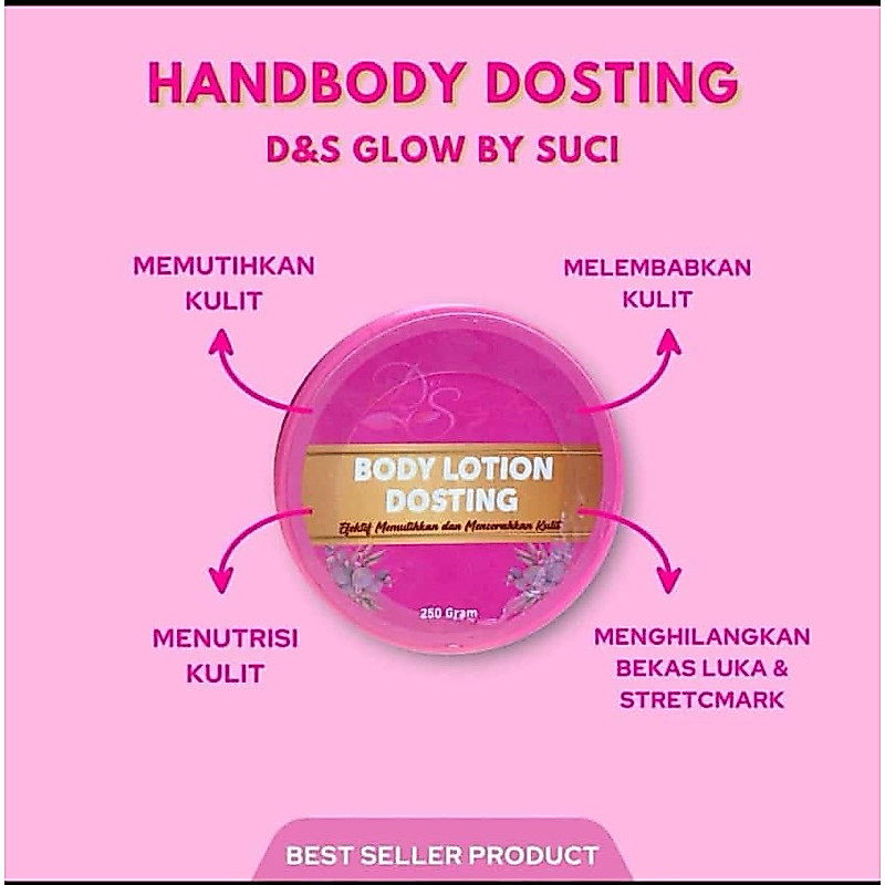 lotion pemutih DS handbody pemutih dosting
