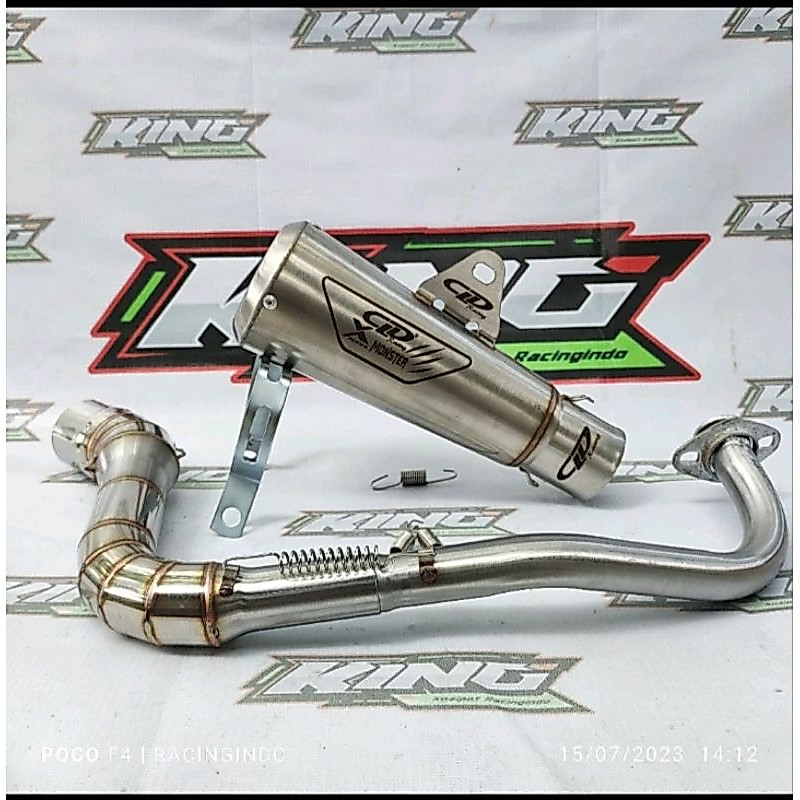 knLpot cld x monster for beat .scopy .vario110 . mio sporty dll ada