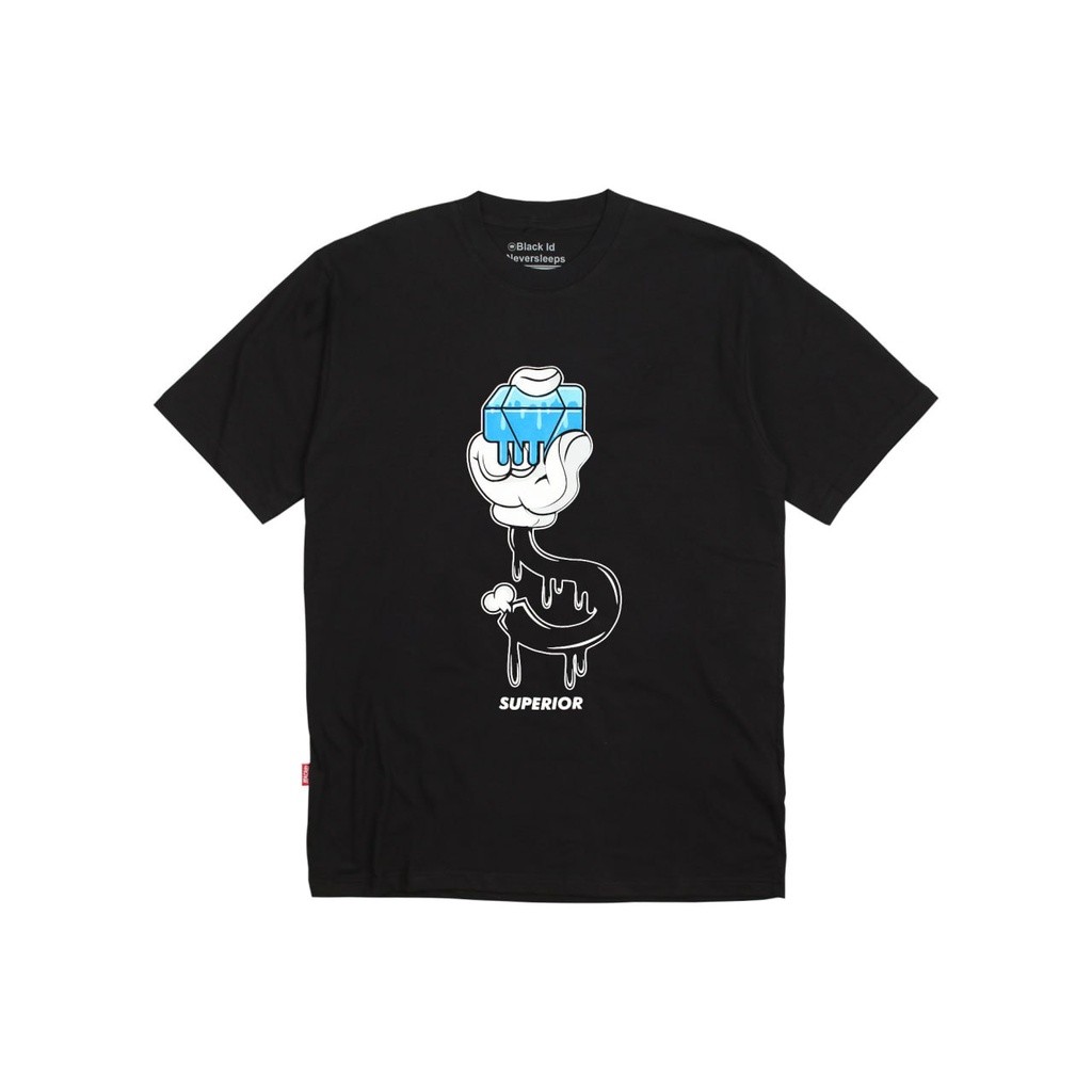 Black ID - Kaos Lengan Pendek Pria | Black Diamond Baju Kaos Unisex