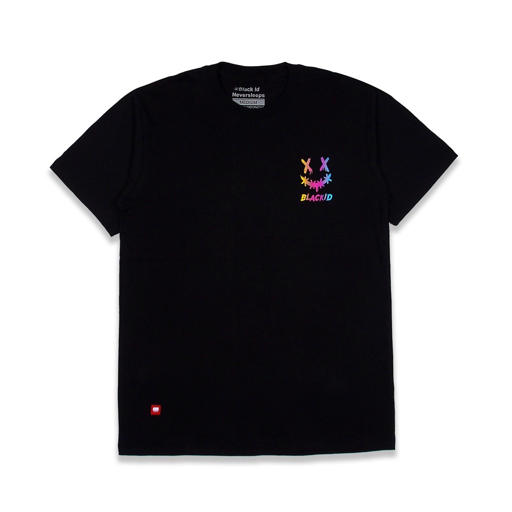 Black ID - Kaos Lengan Pendek Pria | Scary Baju Kaos Unisex