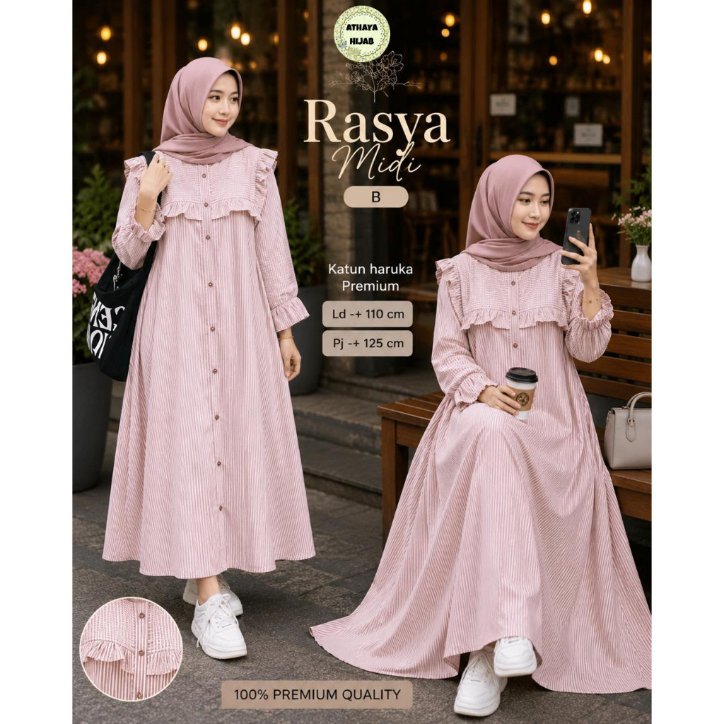 2205    RASYA MIDI DRESS by AtHAYA   // NOVIISTUFF