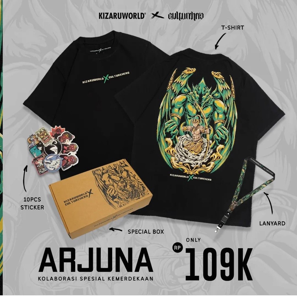 NEW
 KIZARU X CULTURE HERO Collaboration: ARJUNA