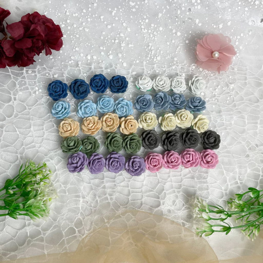 IDFLORIST Bunga Mawar Spons Mini Zayyana