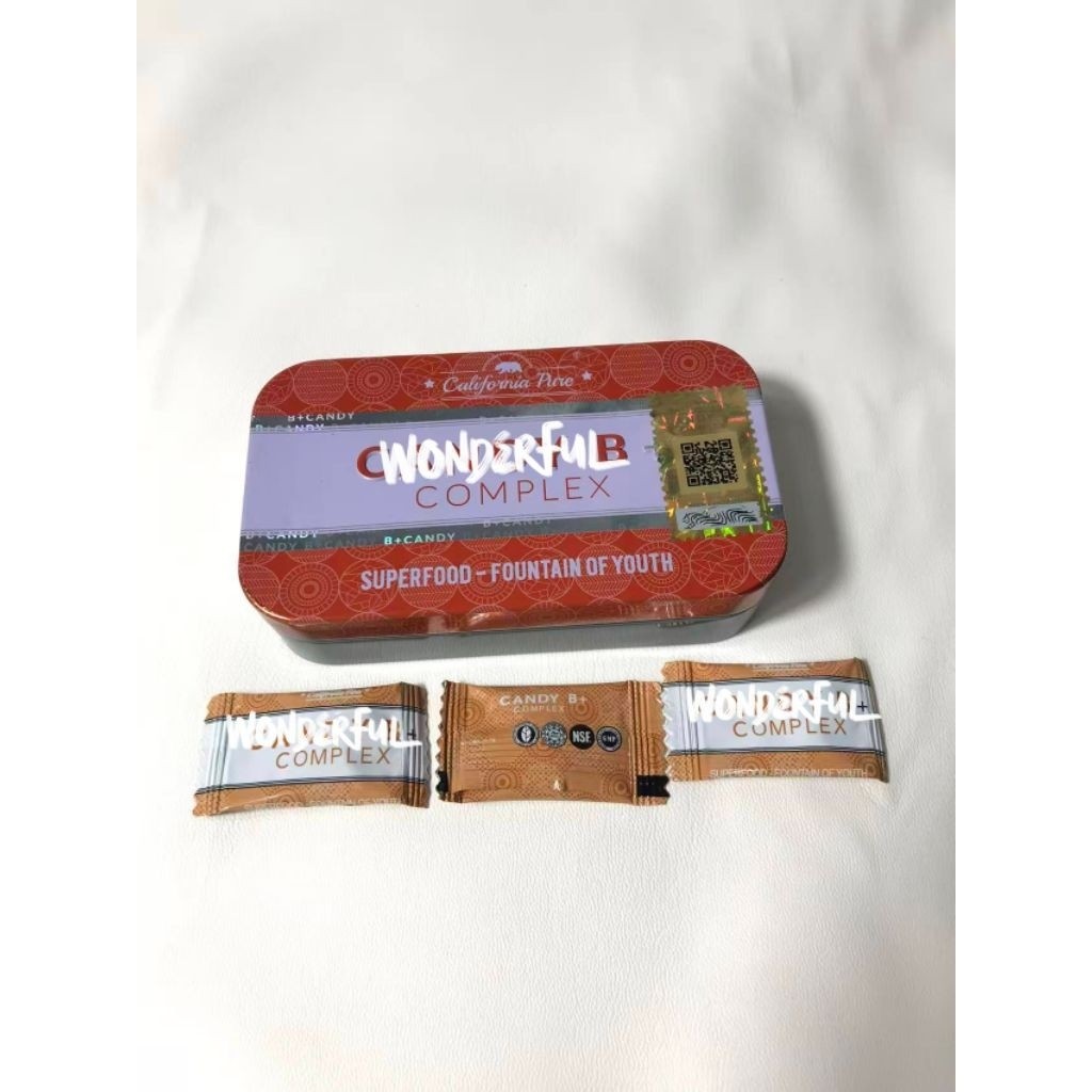 Permen Rasa Jeruk ComplexB+ Packaging Oriental Per Pack Isi 12 Pcs Orange Flavour Candy