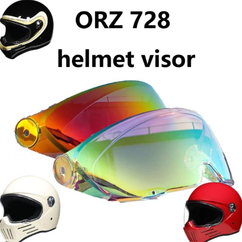 ORZ 728 Motorcycle Helmet Visor Lens Night Vision Windshield Helm Accessory cascos para moto