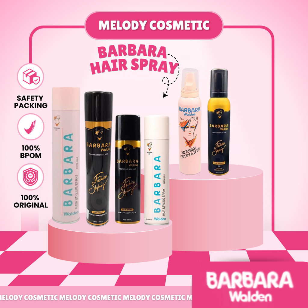 BARBARA HAIR FOAM, MOUSSE & SPRAY - Styling Rambut