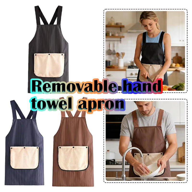 celemek kain tebal bagus celemek tebal apron kitchen Serba guna bahan tahan air berkualitas tinggi