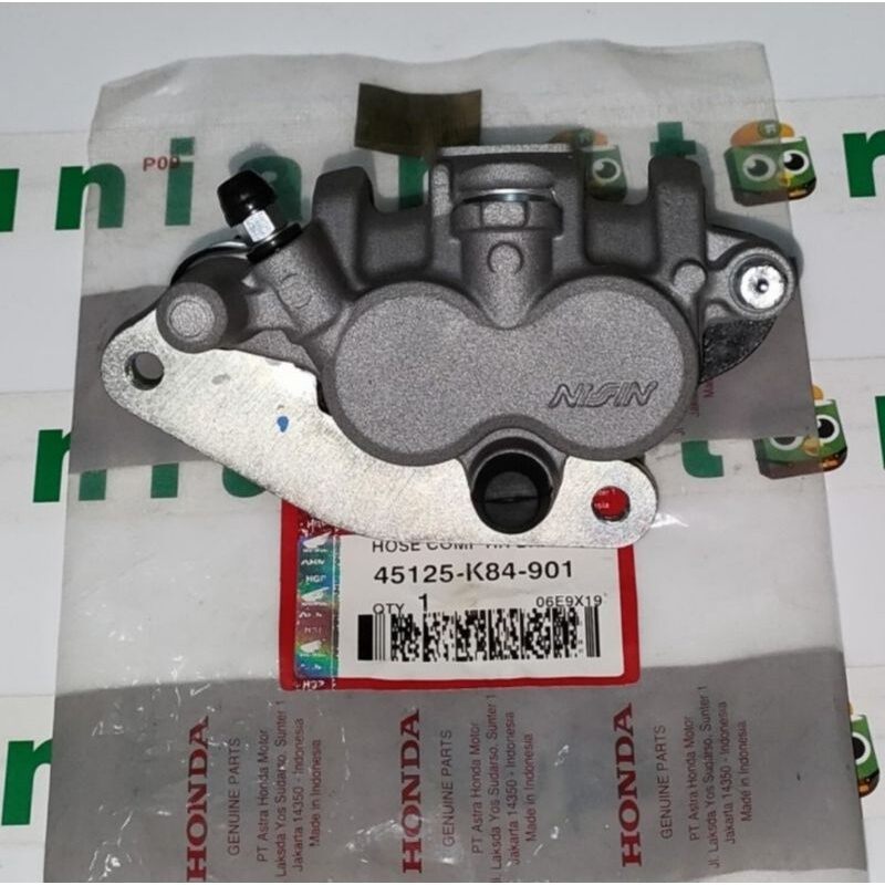 KALIPER DEPAN PALA BABI DEPAN CRF 150 ORI ASLI AHM 100% NISSIN