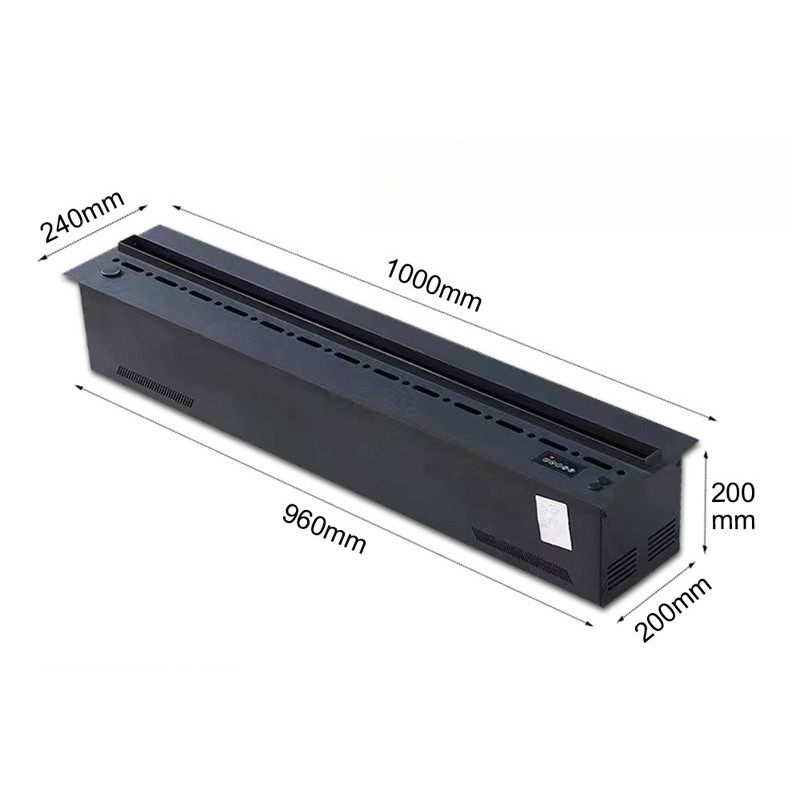 Modern 3d flame steam fireplace remote control electric fireplace silent water mist electric decorat