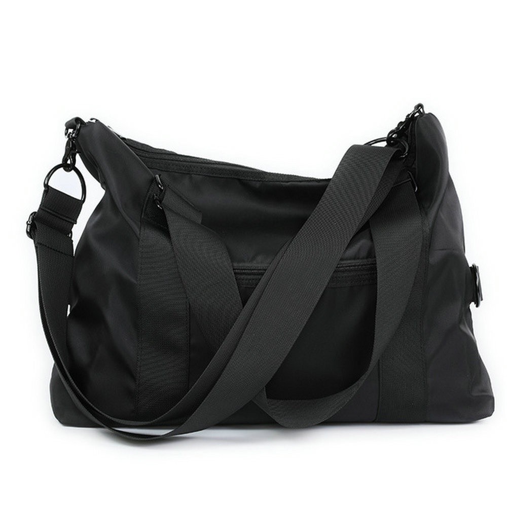 SmallLee Nylon Tas Berjalanan Tas Kemampuan Besar Tas Bagasi Kecil Tas Shoulder Kasual Tas Shoulder 