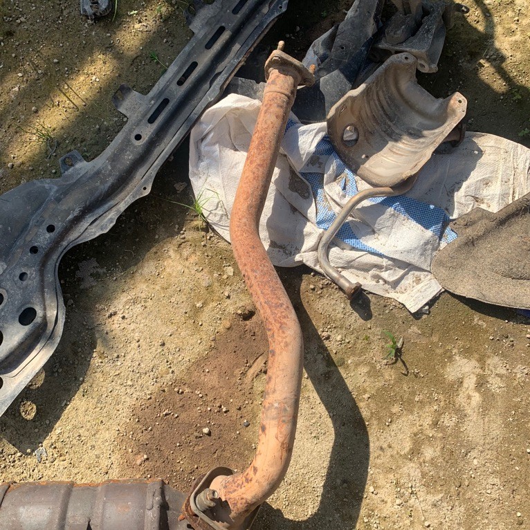 sambungan katalis knalpot CRV GEN 3 2.0