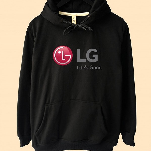 Jaket Hoodie LG Logo
