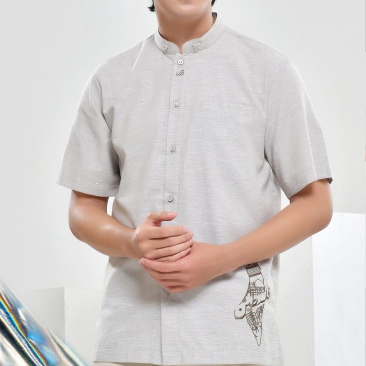 Kemko Israj | Kemeja Koko Israj| Koko Dewasa| Baju Koko Dewasa Terbaru | Baju koko  rabbani original