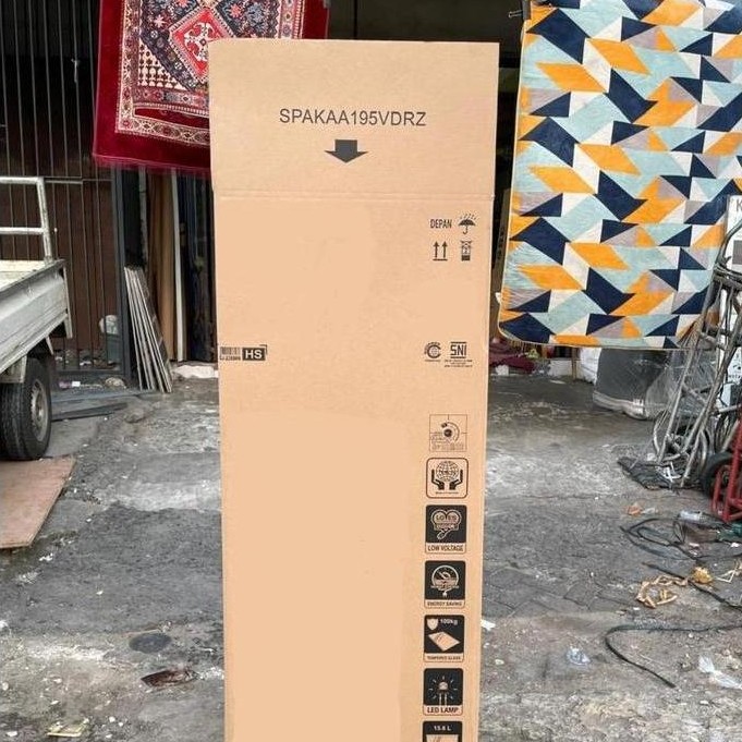 Evardoqueen - Kardus Bekas Kulkas Kardus Packing Kardus Pindahan Kardus Tebal