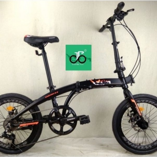 Sepeda Lipat 20" Sakoni Enigama 8.8 8 speed, alloy