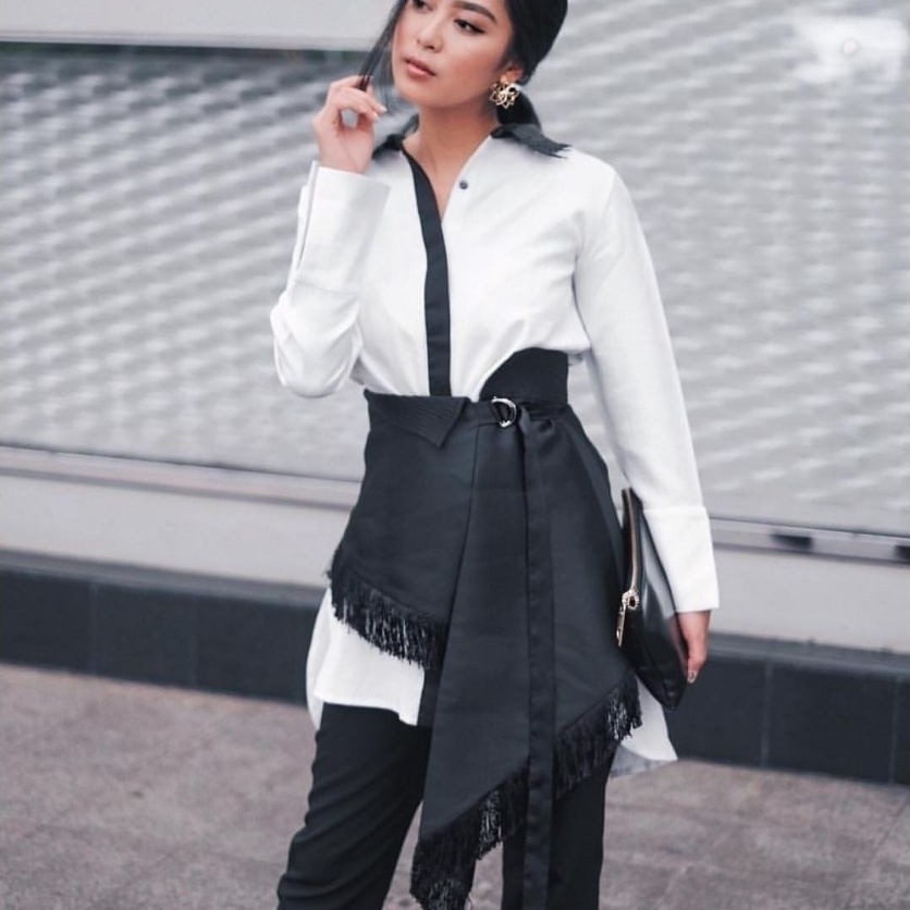 NATALIA KIANTORO PABLO SHIRT / KEMEJA PUTIH PANJANG WANITA