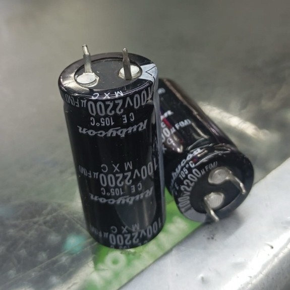 elco 2200uf 100v original