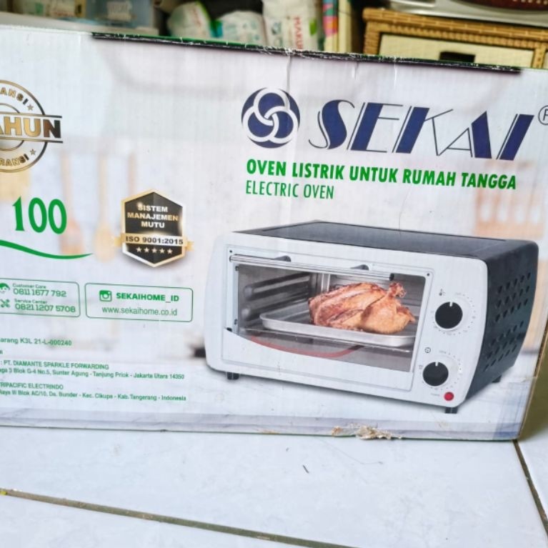 oven listrik sekai