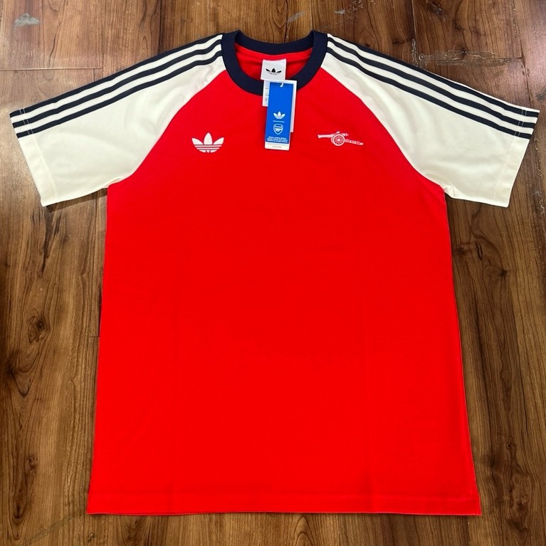 arsenal fc adidas originals tee t shirt bnwt