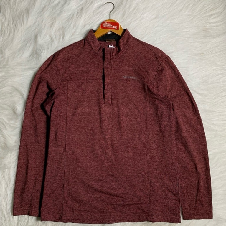 tracktop Halfzip Merrell second (4091) - Hoodie second - hoodie second branded - Jaket Second - Jake