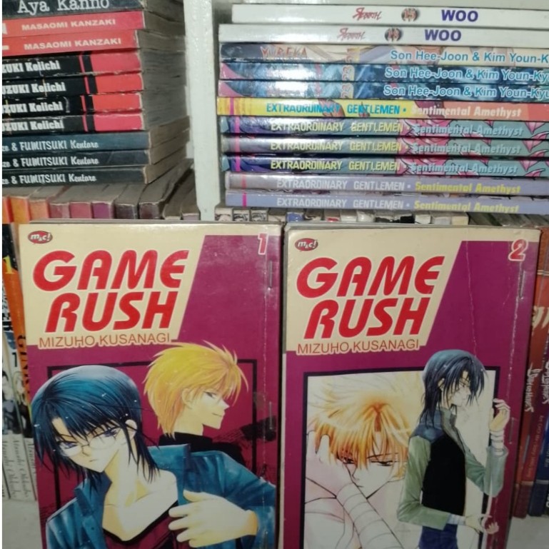 PRELOVED KOMIK GAME RUSH MIZUHO KUSANAGI KOMIK M&C KOMIK REMAJA KOMIK LAMA GRAMEDIA