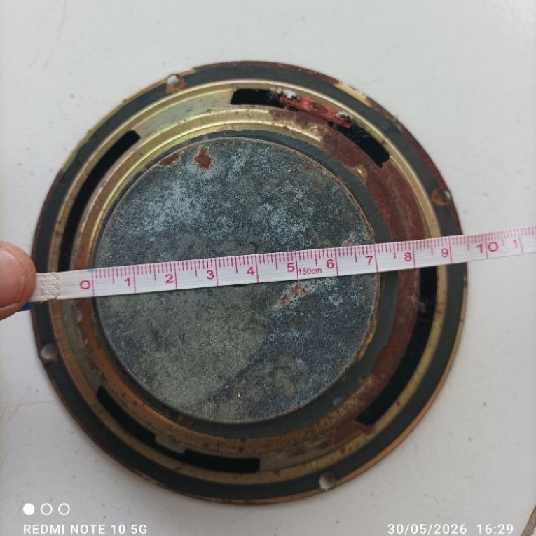 1 pcs Speaker subwoofer 6 inch bekas cabutan kondisi norma, minus karatan sedikit tidak ngaruhl